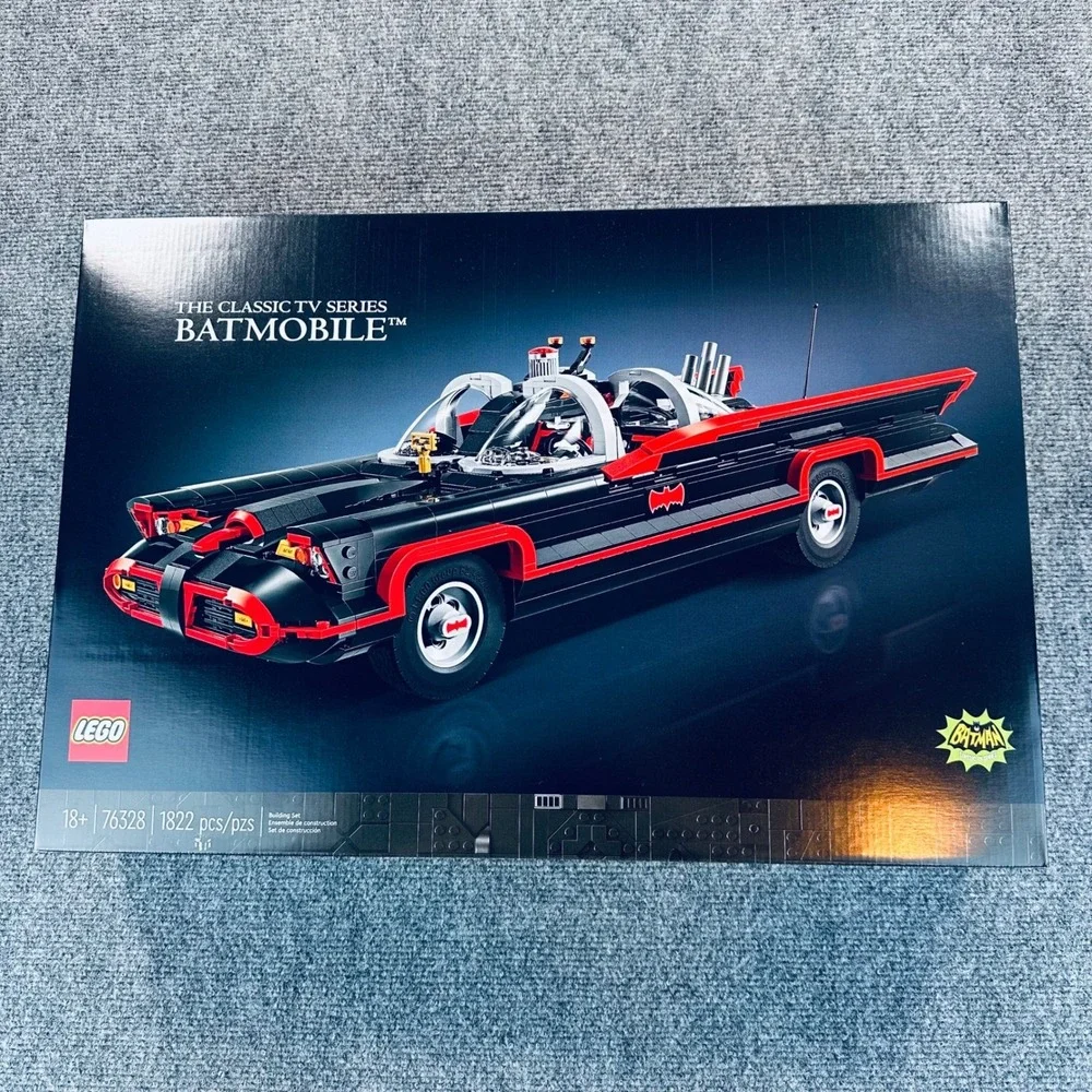 LEGO‎ DC Batman The Classic TV Series Batmobile Set 76328 Building Toy 1822 PCS